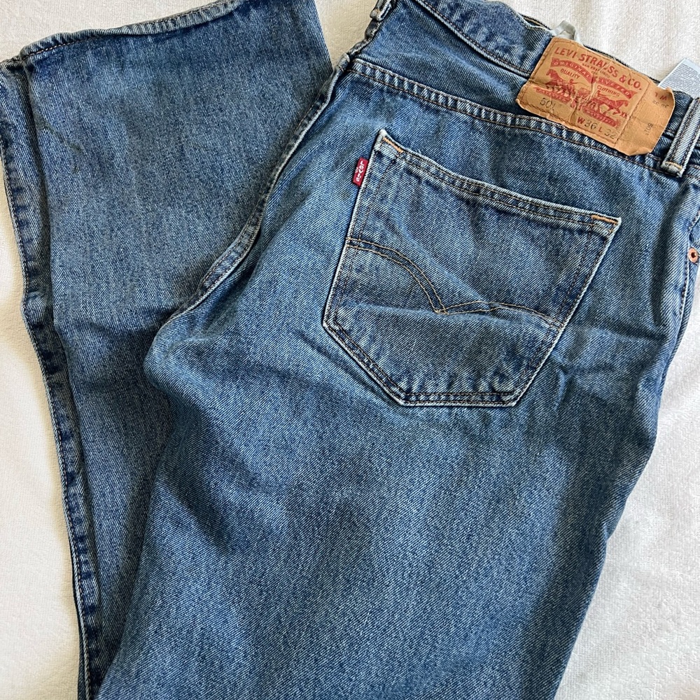 Levi's 501s Men's Blue Jeans